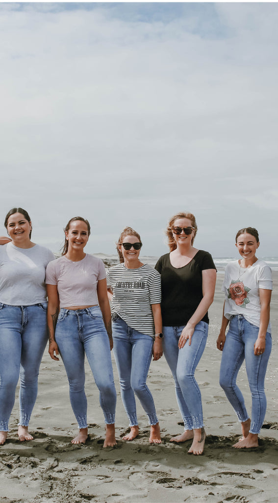 stretch denim blue jean